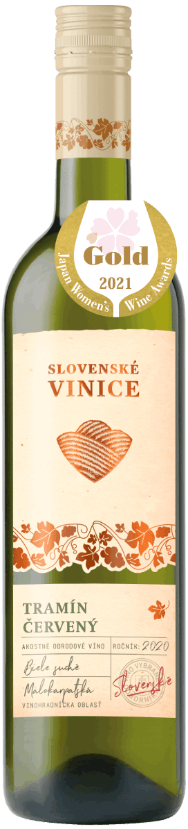 Slovenské Vinice Tramín červený 2020 Slovenské Vinice, Tramín červený, Sakura awards
